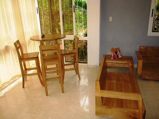 'Living and Dining room' Casas particulares are an alternative to hotels in Cuba.